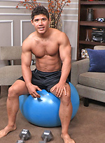 Muscle stud Drew shows sixpack and strokes dick by SeanCody