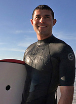 Hot surfer with sexy hairy chest Zach wanking off by SeanCody