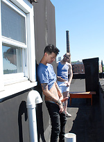 Tar beach flip fuck. Andrew and JD. by Dirty Boy Video