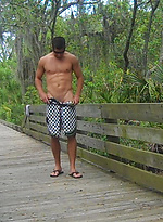 Hot Hunk, Charles O'Riley, Gets Naked in Swamp Meat by ManAvenue