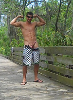 Hot Hunk, Charles O'Riley, Gets Naked in Swamp Meat by ManAvenue