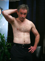 Dick Stahber plys with his dick by Hot Older Male