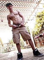 Jed Atkinson shows his hot young muscle body by Randy Blue
