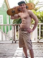 Jed Atkinson shows his hot young muscle body by Randy Blue