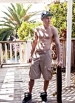 Jed Atkinson shows his hot young muscle body by Randy Blue