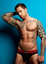 Muscle hunks Austin, Chris & Jordan goes threesome by Randy Blue
