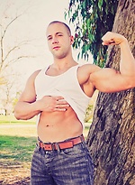 Jason Stonebrook shows his hot muscled butt by Randy Blue With Jason Stonebrook