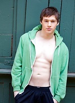 Max Steel shows his cock and butt outdoors by Randy Blue With Max Steel