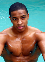Ebony athlete Tyson Kobie Exposed by BlackNHung