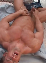 The Rippling Creek. Zeb atlas naked outdoors. by Zeb Atlas With Zeb Atlas