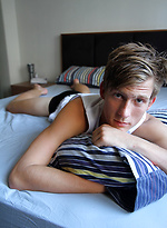 Super hung Aussie mate - Olly Daniels whips it out by Bentley Race