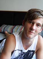 Super hung Aussie mate - Olly Daniels whips it out by Bentley Race