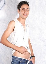 Skinny latino boy Mauricio strokes dick by Young Hot Latinos