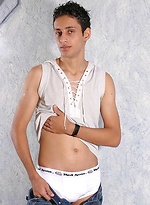Skinny latino boy Mauricio strokes dick by Young Hot Latinos
