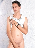 Skinny latino boy Mauricio strokes dick by Young Hot Latinos