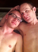 Two hot dudes Aiden Connors & Nathan Brooks Bareback in Tampa by Jason Sparks Live