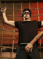 22 year old bi stud gets caught in gang bang. Girth Brooks,Tyler Alexander. by Bound in Public With Girth Brooks