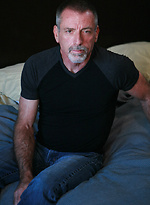 Rex gets naked in this solo action by Hot Older Male