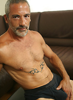 Vincent strokes cock by Hot Older Male