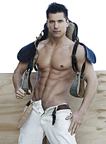 Brunette big cock stud Lukas Ridgeston pin-Up by BelAmi Online With Lukas Ridgeston