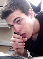 Horny twink sucking dick by SethChase