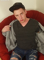 Gorgeous college boy Stephen Charles masturbating. by BF Collection
