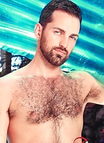 Hairy hunk Rich Kelly posing naked outdoors by High Perfomance Men With Rich Kelly