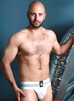 Bald hunk David Chase strokes his dick by High Perfomance Men With David Chase
