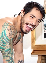 Ebony muscle stud Kai B fucking Draven Torres by Next Door Ebony With Draven Torres
