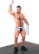 Hairy muscle pornstar Adam Champ by Bound Jocks With Adam Champ