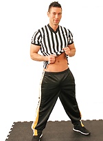 Aggressive face fucking by Bound Jocks With Alexander Garrett