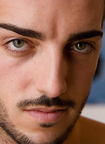 Brunette hunk from Italy Manuel by LucasKazan