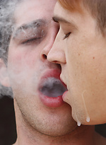 Patrick And Austin Smoke Suck by Boys Smoking