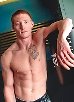 Max Thrust shows his biceps and dick by Nextdoor Male With Max Thrust