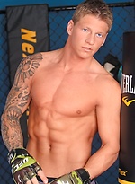 Tattooed stud Cole Christiansen naked by Nextdoor Male With Cole Christiansen