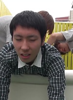 Asian twink tests his ass by Japan Boyz