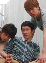 Asian twink tests his ass by Japan Boyz