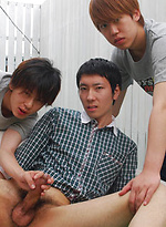 Asian twink tests his ass by Japan Boyz