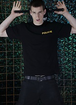 Horny Kris Wallace Gets A High Octane Fuck From An Ass-Hungry Policeman! by Staxus With Kris Wallace,Benjamin Dunn