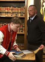 Big cock jock gets fucked and paddled by his biology teacher by Bound Gods With Adam Herst