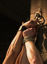 Roped, whipped and fucked! by Bound Gods With Mitch Vaughn,Leo Forte