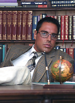 Marcello interviews a new male assistant on the phone then wanks hard by With Marcello With Marcello