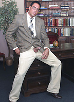 Marcello interviews a new male assistant on the phone then wanks hard by With Marcello With Marcello