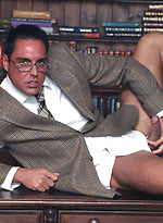 Marcello interviews a new male assistant on the phone then wanks hard by With Marcello With Marcello