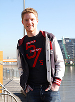Our newest mate Jake Jensen can\'t wait to get off by Bentley Race