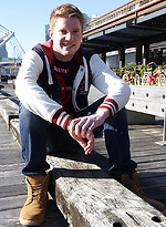 Our newest mate Jake Jensen can\'t wait to get off by Bentley Race