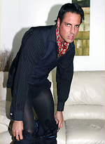 Marcello trying out his new butt plug and wearing pantyhose by With Marcello With Marcello