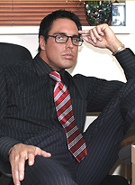 The feel of Marcello\'s long sheer socks and suit turns him on so much that he fucks a fleshlight by With Marcello With Marcello