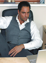 Just the feel of Marcello\'s leather loafers is enough to make him wank by With Marcello With Marcello
