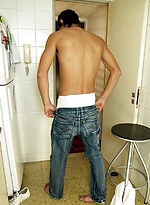 Twink Strips Naked by Young Hot Latinos